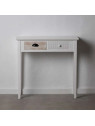 Console blanche patinée Alizée Console blanche patinée Alizée