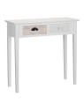 Console blanche patinée Alizée Console blanche patinée Alizée