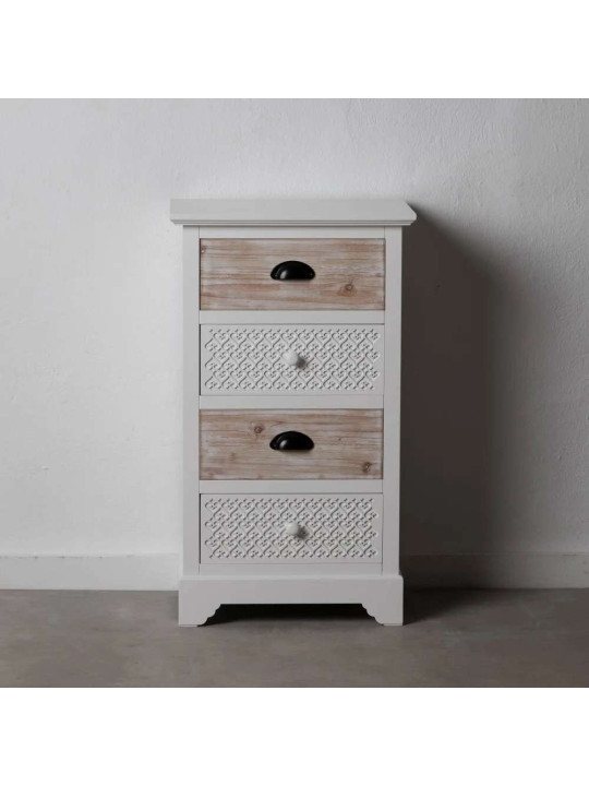 Console blanche patinée Alizée Console blanche patinée Alizée