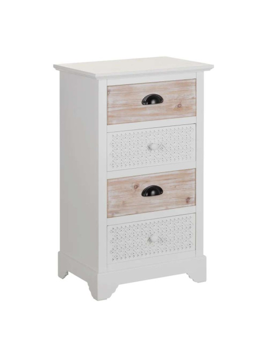 Console blanche patinée Alizée Console blanche patinée Alizée