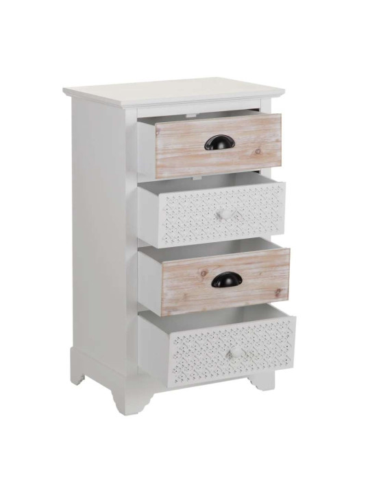 Console blanche patinée Alizée Console blanche patinée Alizée