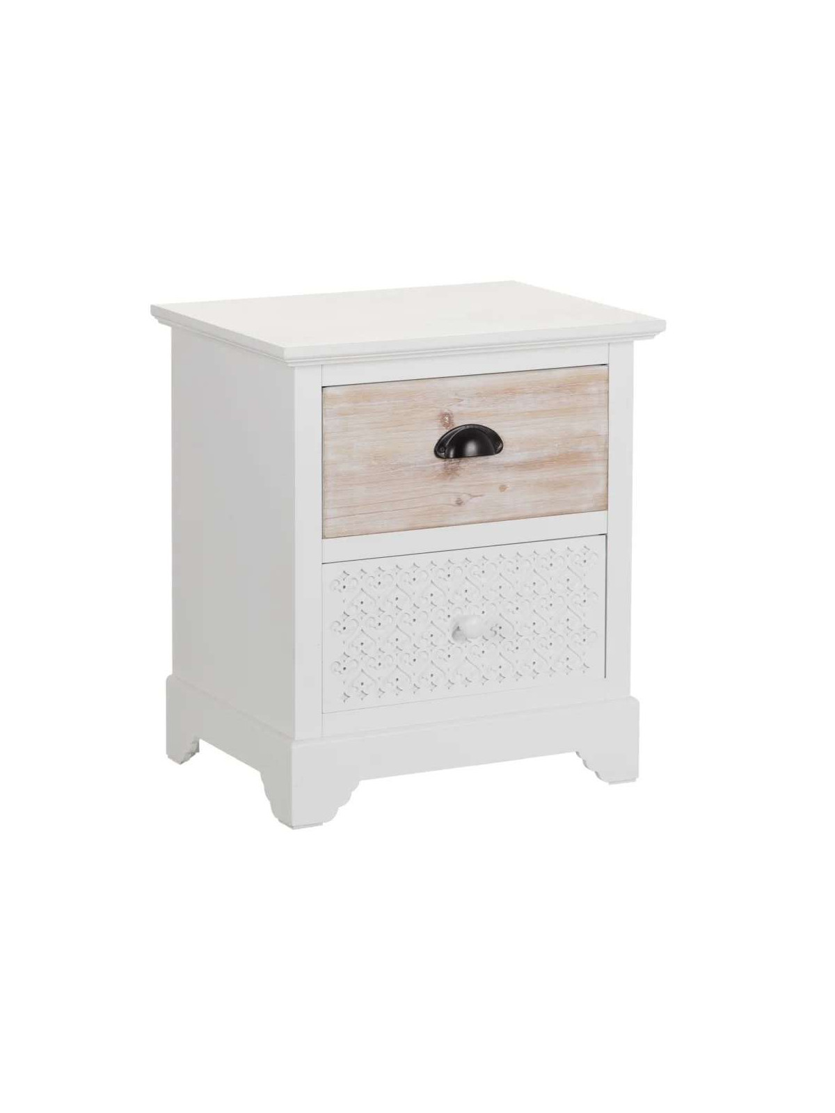 Console blanche patinée Alizée