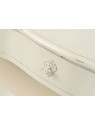 Meuble TV blanc vieilli Harpe