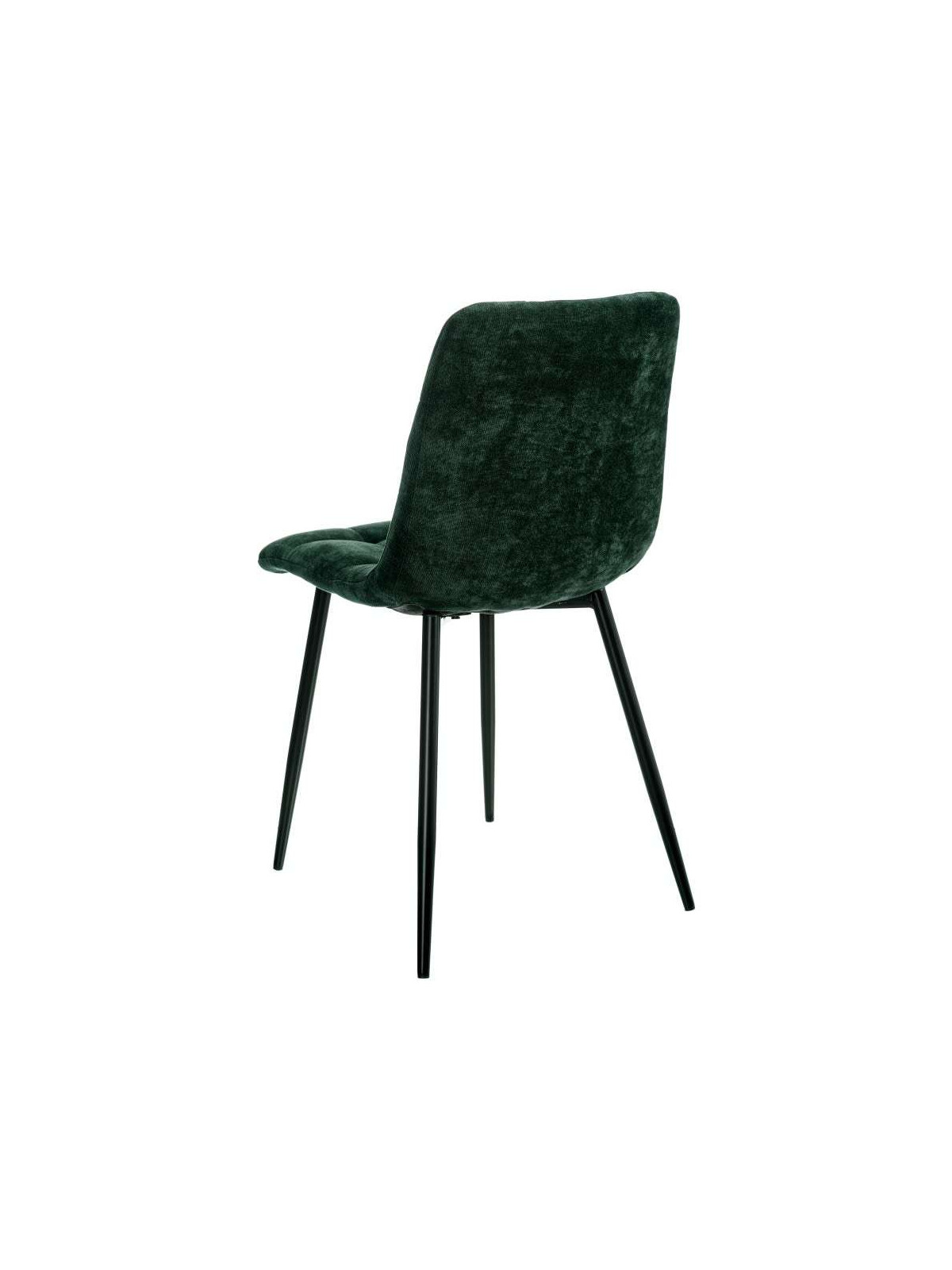 Chaise Alice en velours vert