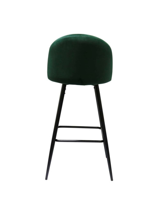 Haut tabouret vintage vert