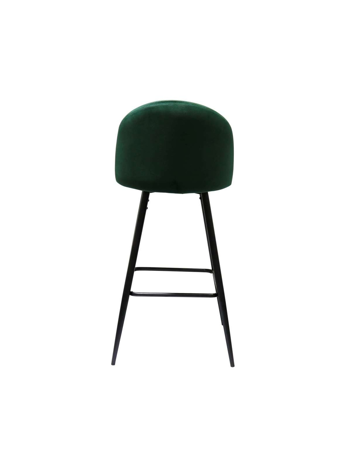 Haut tabouret vintage vert