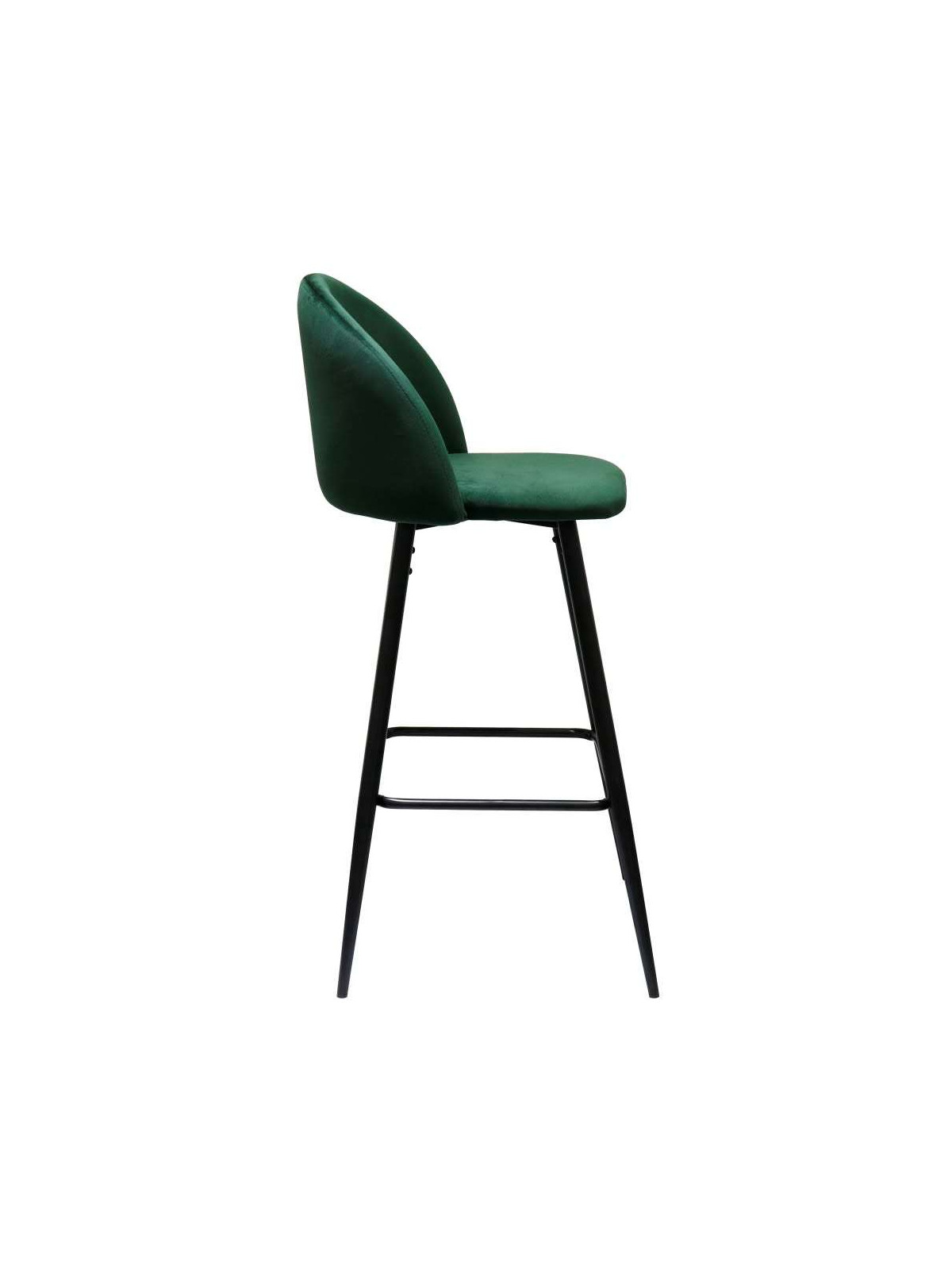Haut tabouret vintage vert
