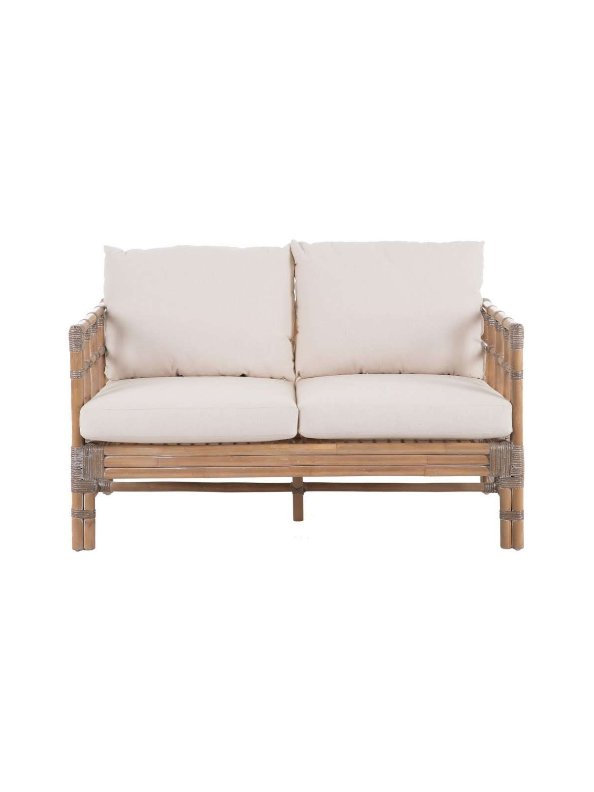 Fauteuil 2 personnes en rotin Mahalia