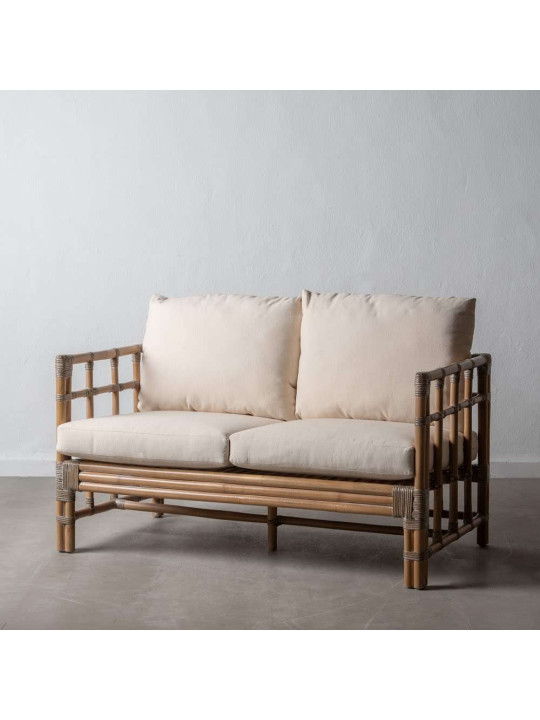Fauteuil 2 personnes en rotin Mahalia