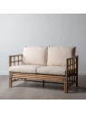 Fauteuil 2 personnes en rotin Mahalia