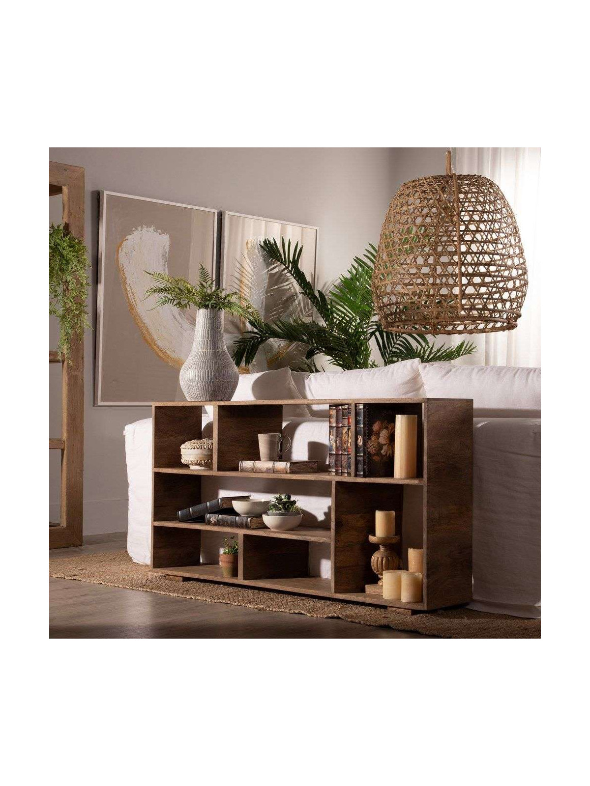 Console Denzzo  en bois massif