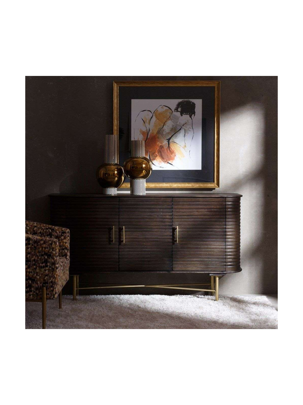 Buffet Denzzo 2 portes en bois massif