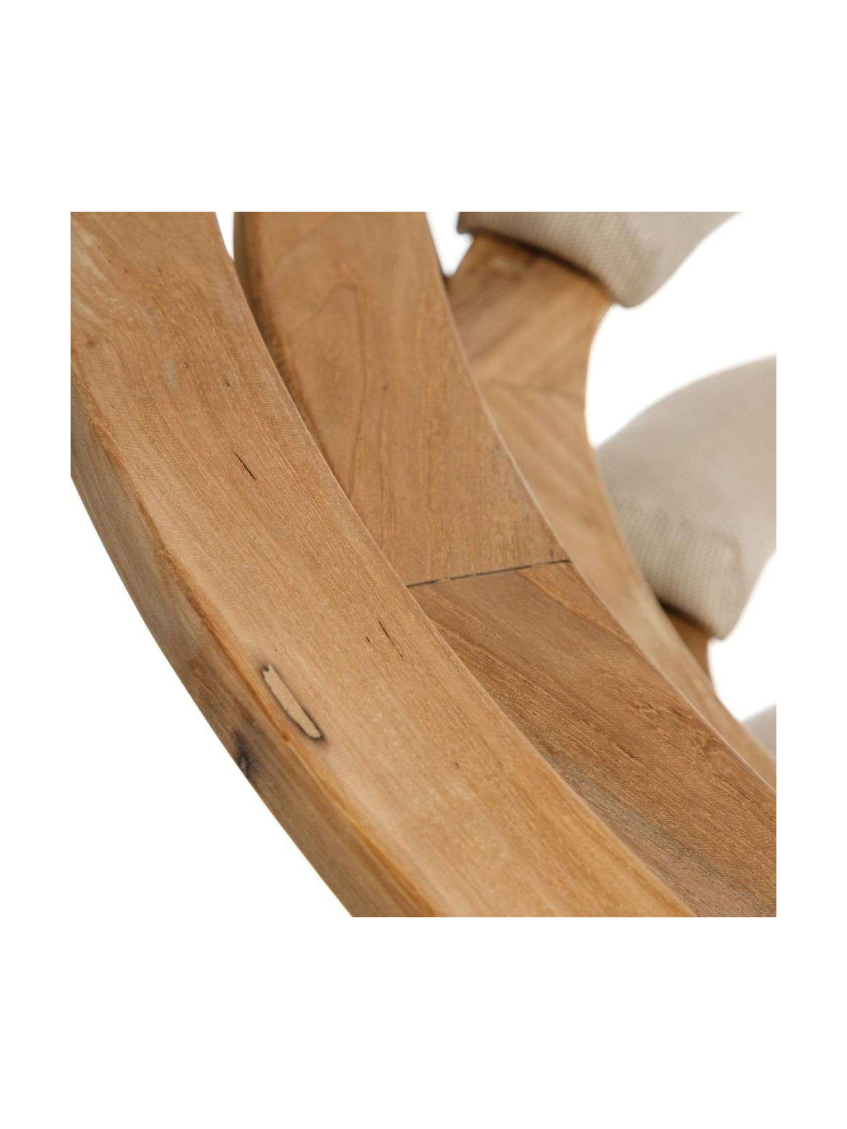 Fauteuil design en bois de Teck