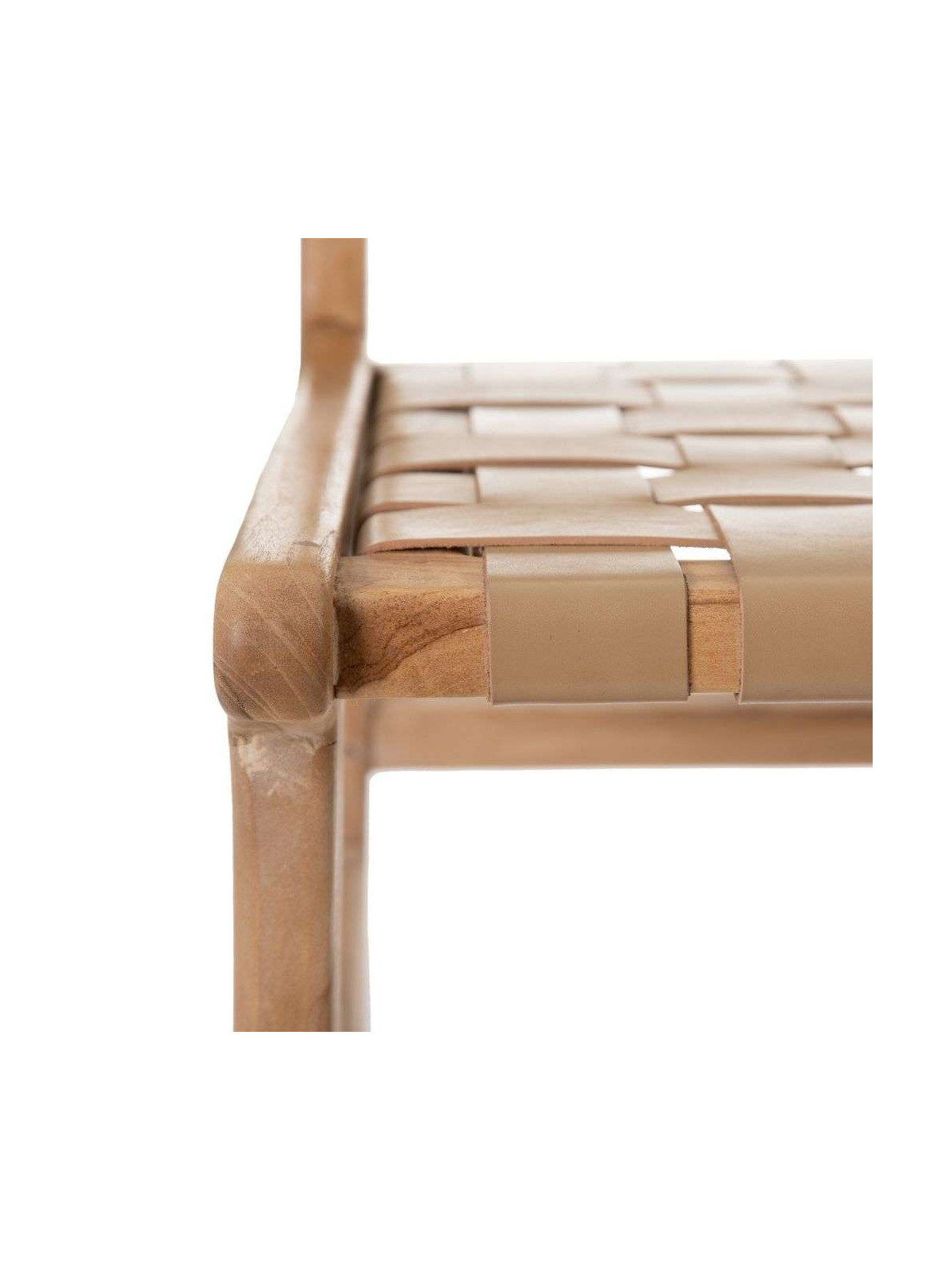Fauteuil design en bois de Teck