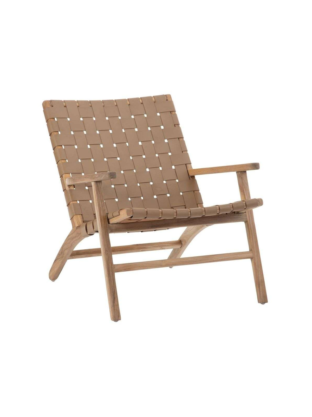 Fauteuil design  en bois massif Denzzo