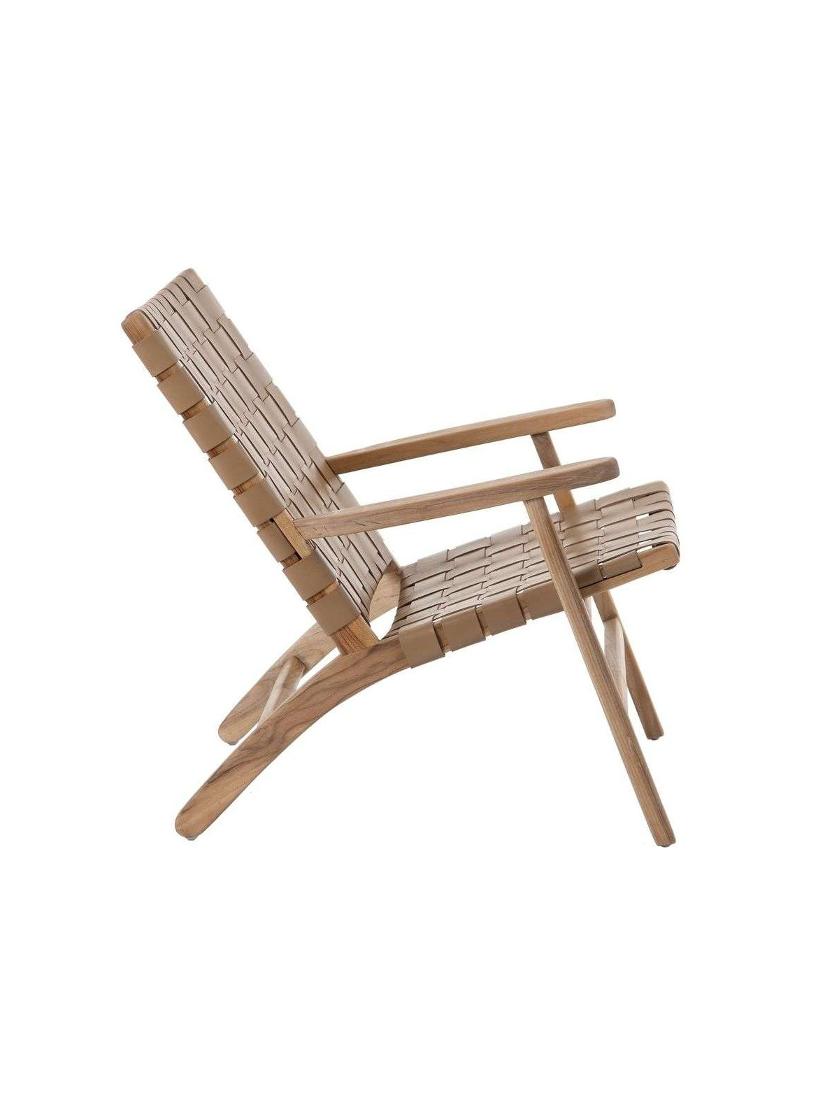 Fauteuil design  en bois massif Denzzo