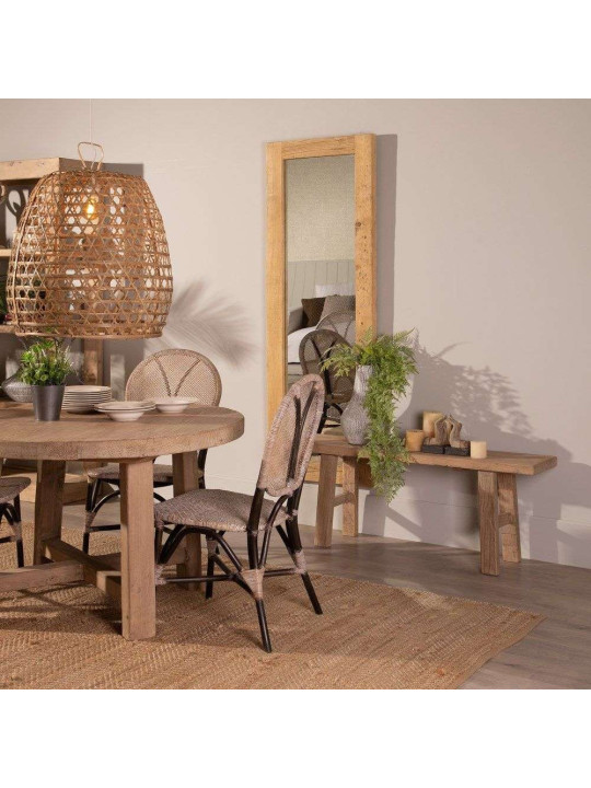 Chaise design  en bois massif Denzzo