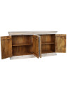 Commode sculptée en bois de manguier Commode sculptée en bois de manguier