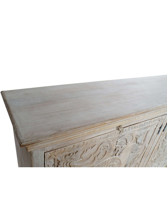 Commode sculptée en bois de manguier Commode sculptée en bois de manguier