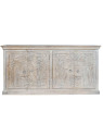 Commode sculptée en bois de manguier Commode sculptée en bois de manguier