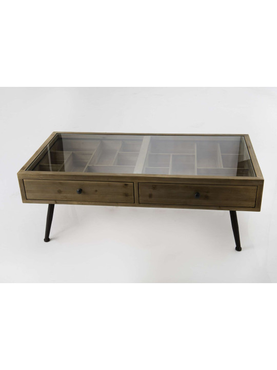 Table basse vitrine  Amadeus