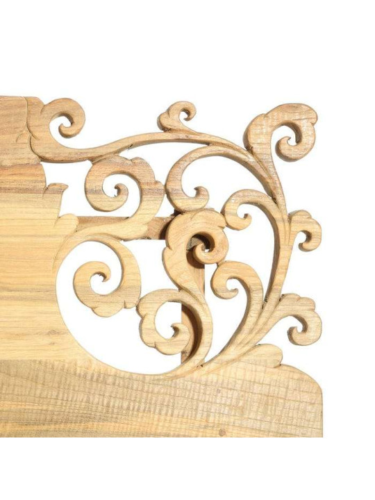 Table basse bois sculpté moderne