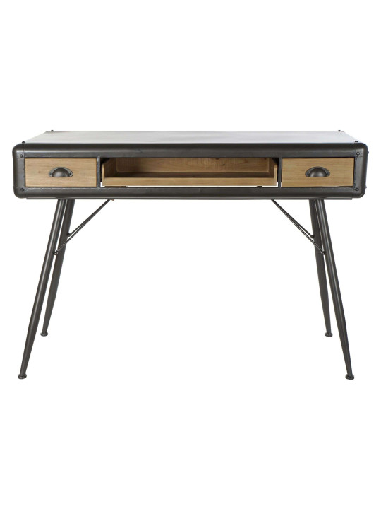Bureau Ariane  bois de sapin et métal