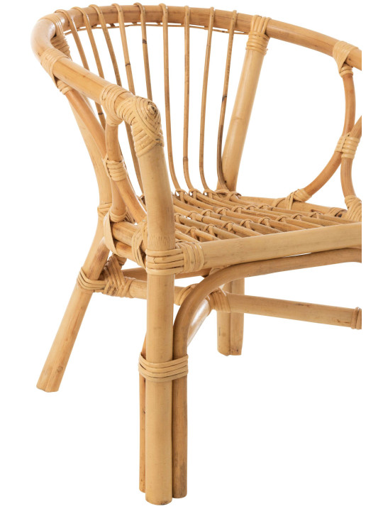 Chaise enfant Filou rotin naturel