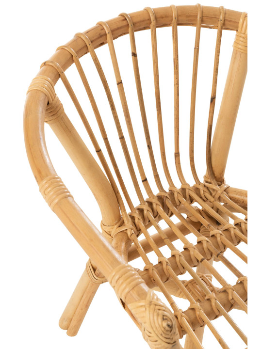 Chaise enfant Filou rotin naturel