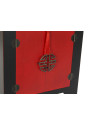 Chevet chinois Macao rouge et noir Chevet chinois Macao rouge et noir