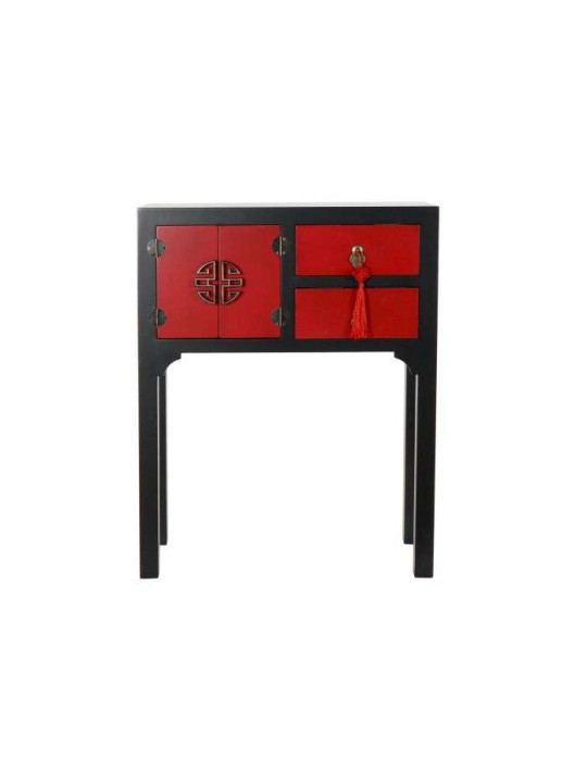 Console Chinoise Macao rouge et noire