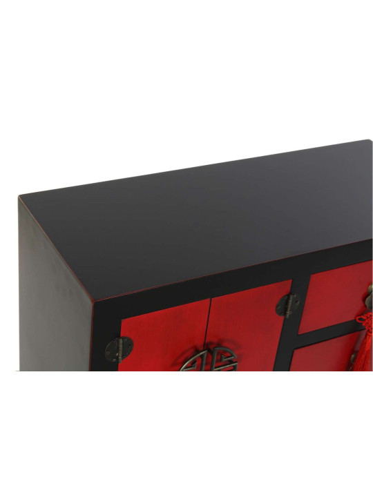 Console Chinoise Macao rouge et noire