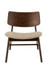 Chaise Ken Vintage Bois Hevea Brun/Beige Chaise Ken Vintage Bois Hevea Brun/Beige