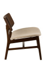 Chaise Ken Vintage Bois Hevea Brun/Beige Chaise Ken Vintage Bois Hevea Brun/Beige