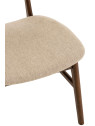 Chaise Ken Vintage Bois Hevea Brun/Beige Chaise Ken Vintage Bois Hevea Brun/Beige