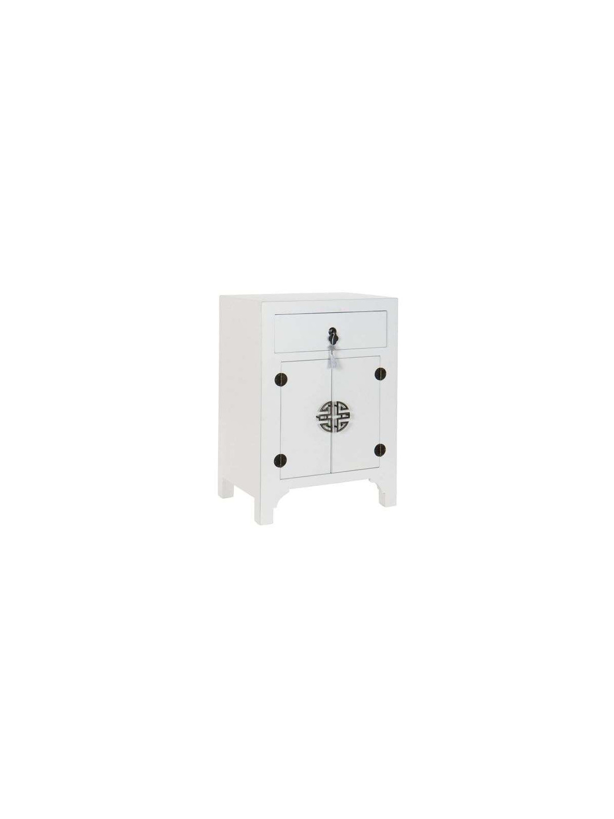 Chevet Chinois Macao blanc
