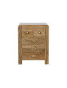 Chevet acacia naturel 5 tiroirs Chevet acacia naturel 5 tiroirs