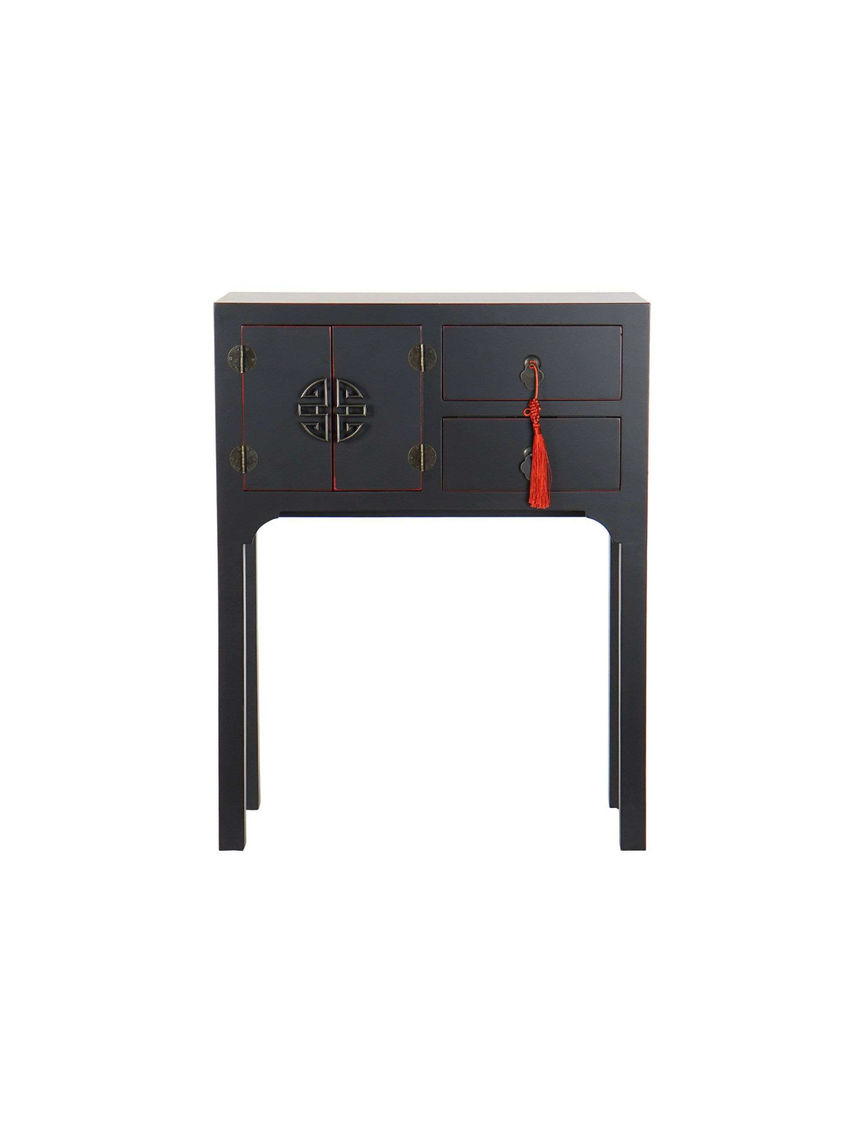 Console Chinoise Macao Noire 