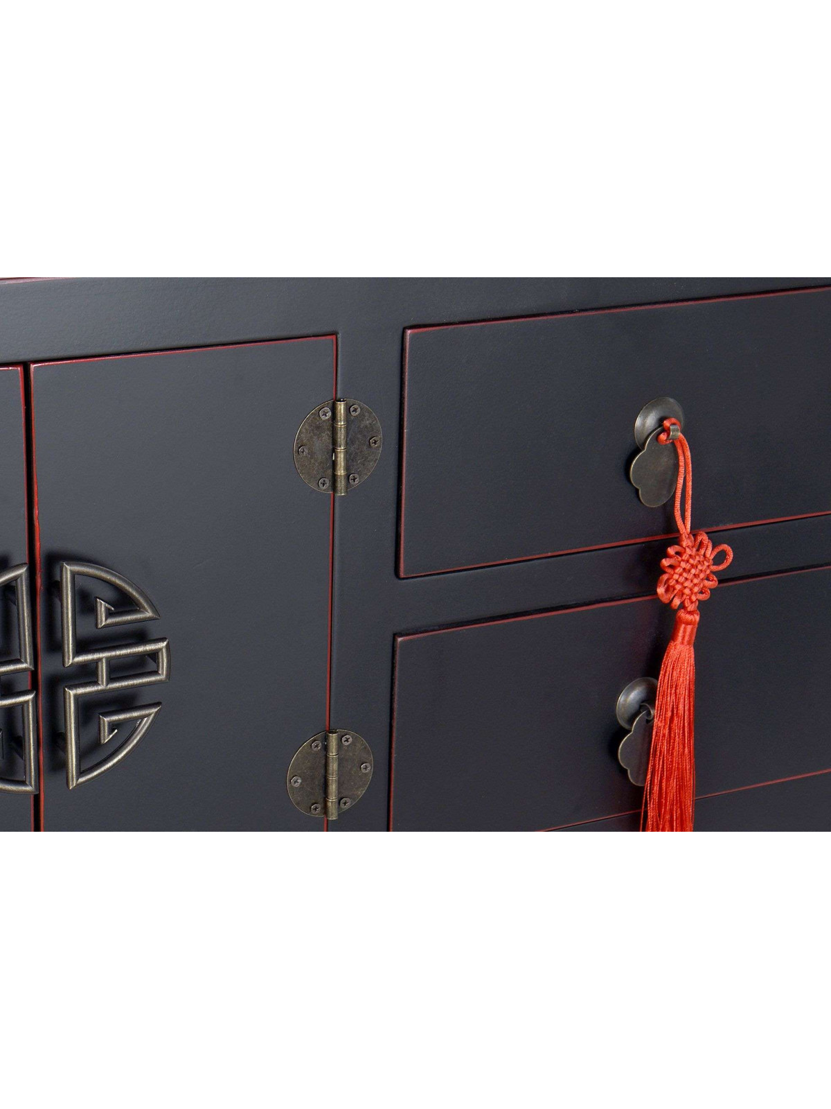 Console Chinoise Macao Noire 
