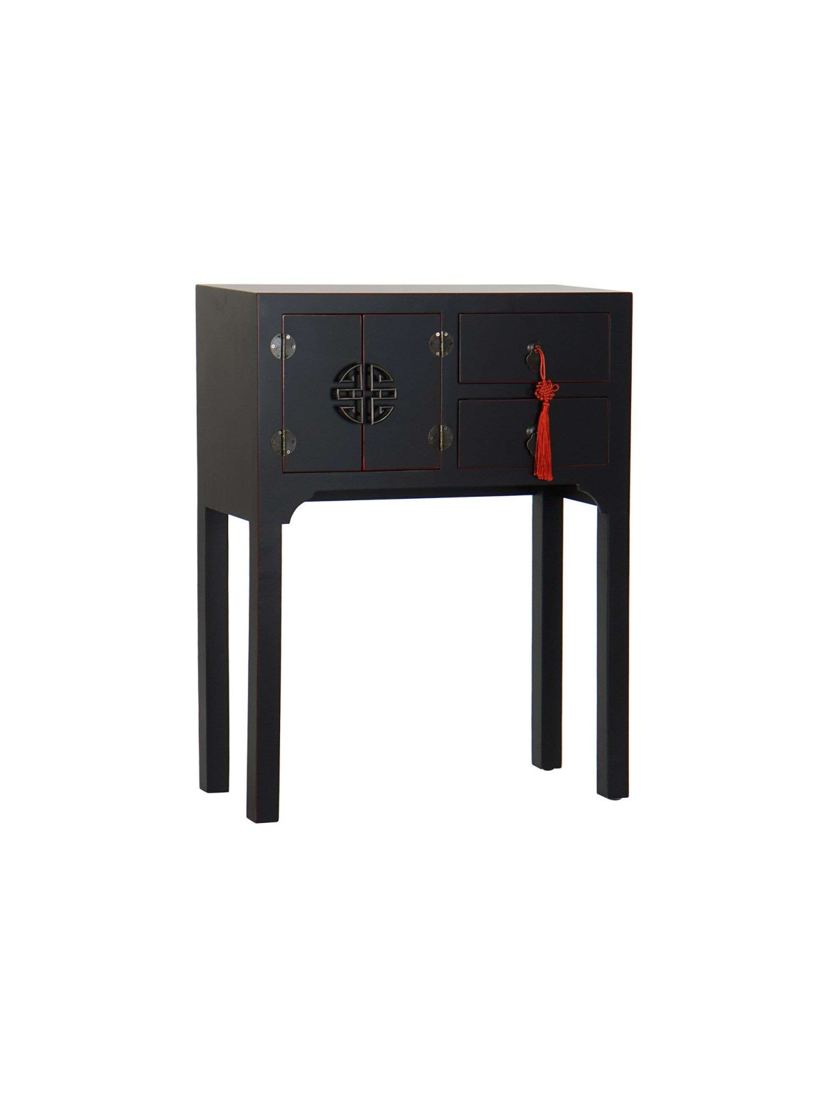 Console Chinoise Macao Noire 