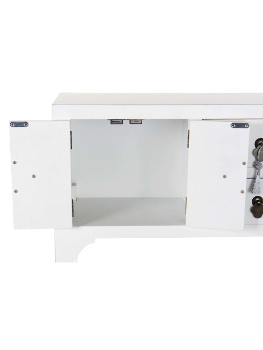 Console Chinoise Macao Blanche Console Chinoise Macao Blanche