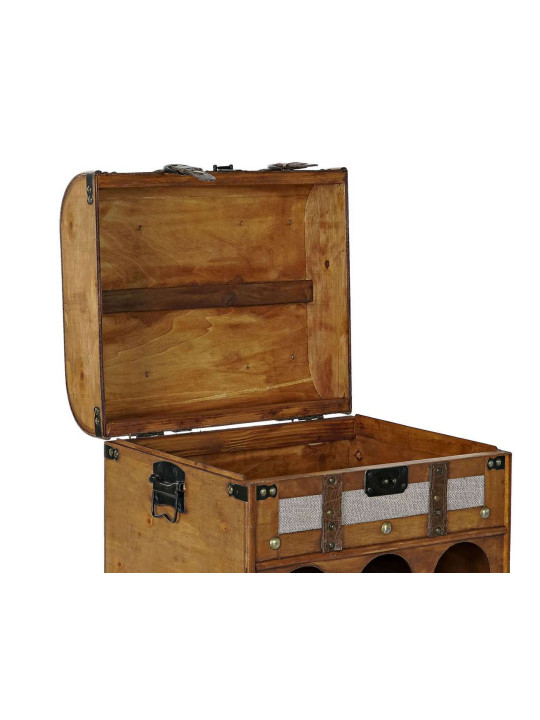 Porte Bouteilles peuplier Toile 41X36X71 Porte Bouteilles peuplier Toile 41X36X71