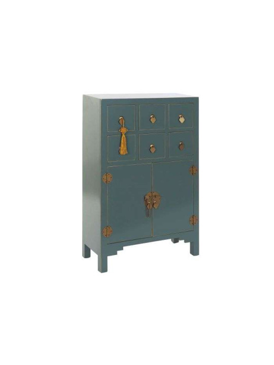 Armoire chinoise basse MACAO Vert Amande