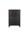 Armoire chinoise basse MACAO Noire Armoire chinoise basse MACAO Noire