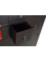 Armoire chinoise basse MACAO Noire Armoire chinoise basse MACAO Noire