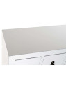 Armoire chinoise basse MACAO Blanche