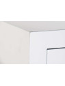 Armoire chinoise basse MACAO Blanche