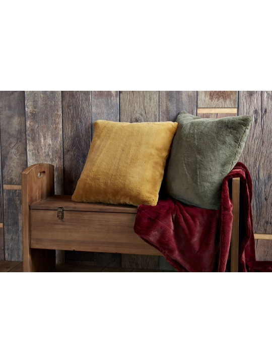 Plaid Luxe couleur bordeaux Amadeus