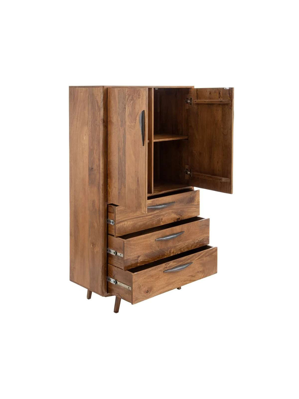 Armoire Nairobi en bois de manguier