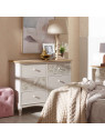 Commode Victoria 6 tiroirs en bois de camphrier Commode Victoria 6 tiroirs en bois de camphrier